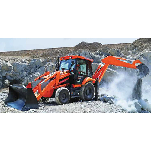 Shinrai Pro Tata Hitachi Backhoe Loader - General Use: Construction