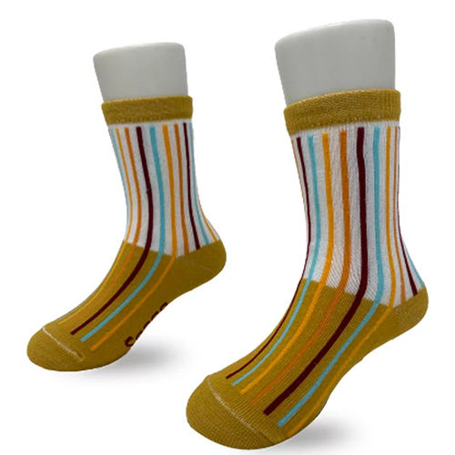 Fancy Kids Colored Quarter Length Socks - Color: Multicolour