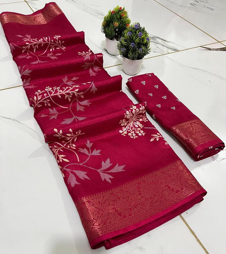 Patola Saree - Pure Dola Silk, 500 Gram Weight | Breathable, Cool Pass, Non Toxic, Quick Dry, Washable, All Season