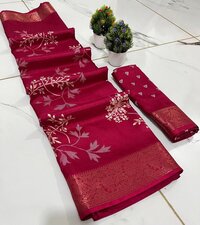 Patola Saree - Color: As Per Images