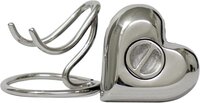 Bradd Heart keepsake Urn with Screw Lid