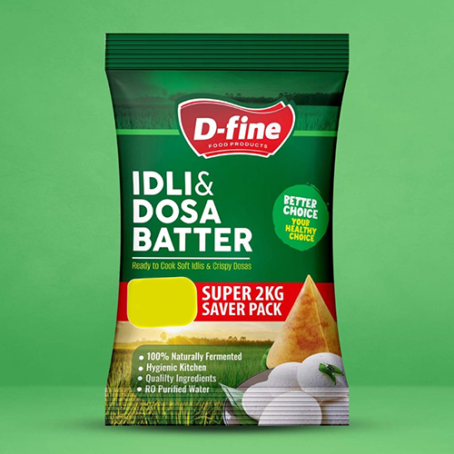 2Kg Idli And Dosa Batter - Additives: Not Added