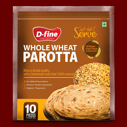 Whole Wheat Parotta - Additives: Not Added