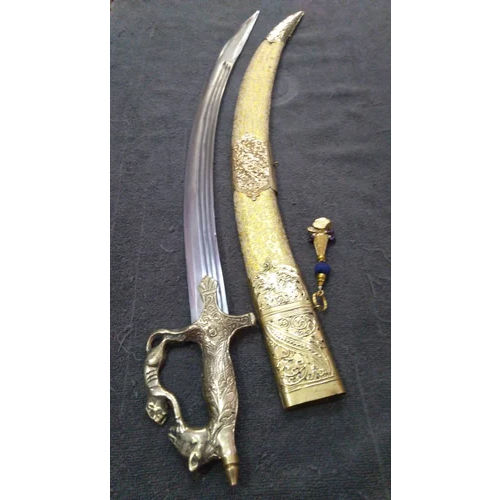 Designer Wedding Sword - Metal Type: Brass