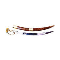 Decorative Single Edge Carbon Steel Sword - Regional Style: Indian