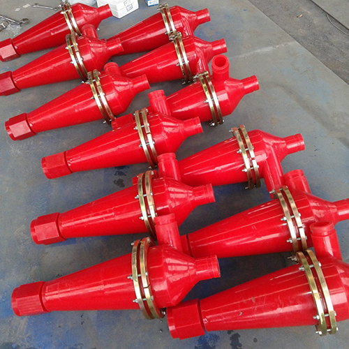 Pu Hydrocyclone Cluster - Application: Construction