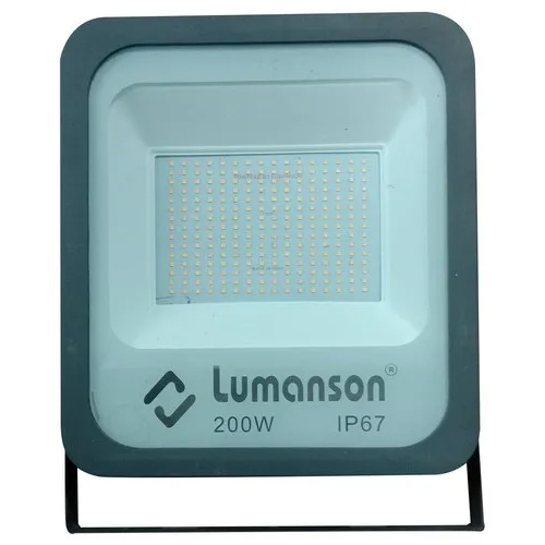 200W Pure White Aluminium Alloy High Focus LED Heavy Body Flood Light