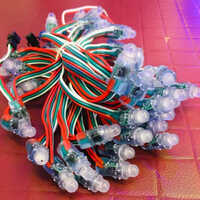 Multicolor Pixel Led Lights - 5w, 220v | Easy Installation, 1-year Warranty, Perfect For Indoor & Outdoor Ambiance Creation