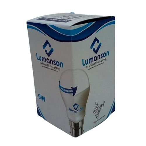 Led Bulb Color Box - Material: Paper