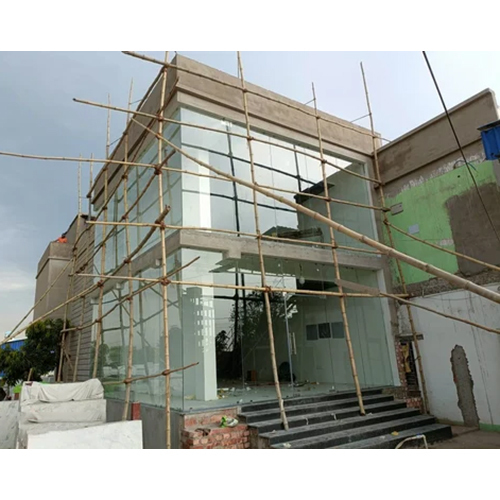 Toughened Fixed Glass Partition - Color: Transparent