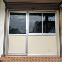 Office Aluminium Windows - Color: White