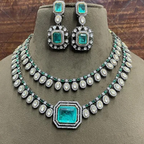 Gemstone Necklace Set - Hardness: Rigid