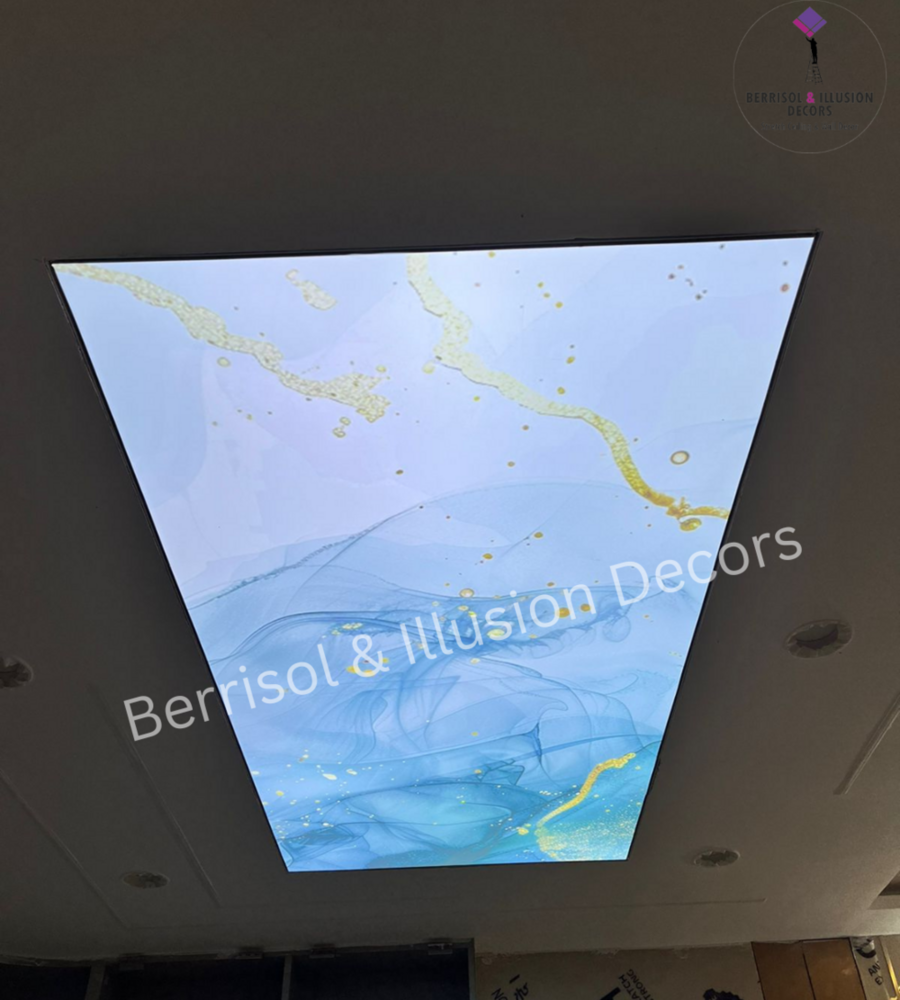 Rgb Stretch Ceiling - Pattern: Customize