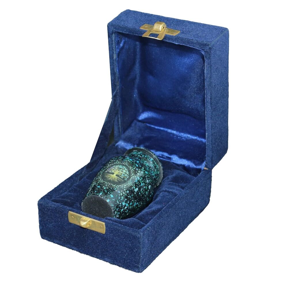 Tree of Life Keepsake Cremation Urn for Ashes  Metal Memorial Funeral Urns Supplies