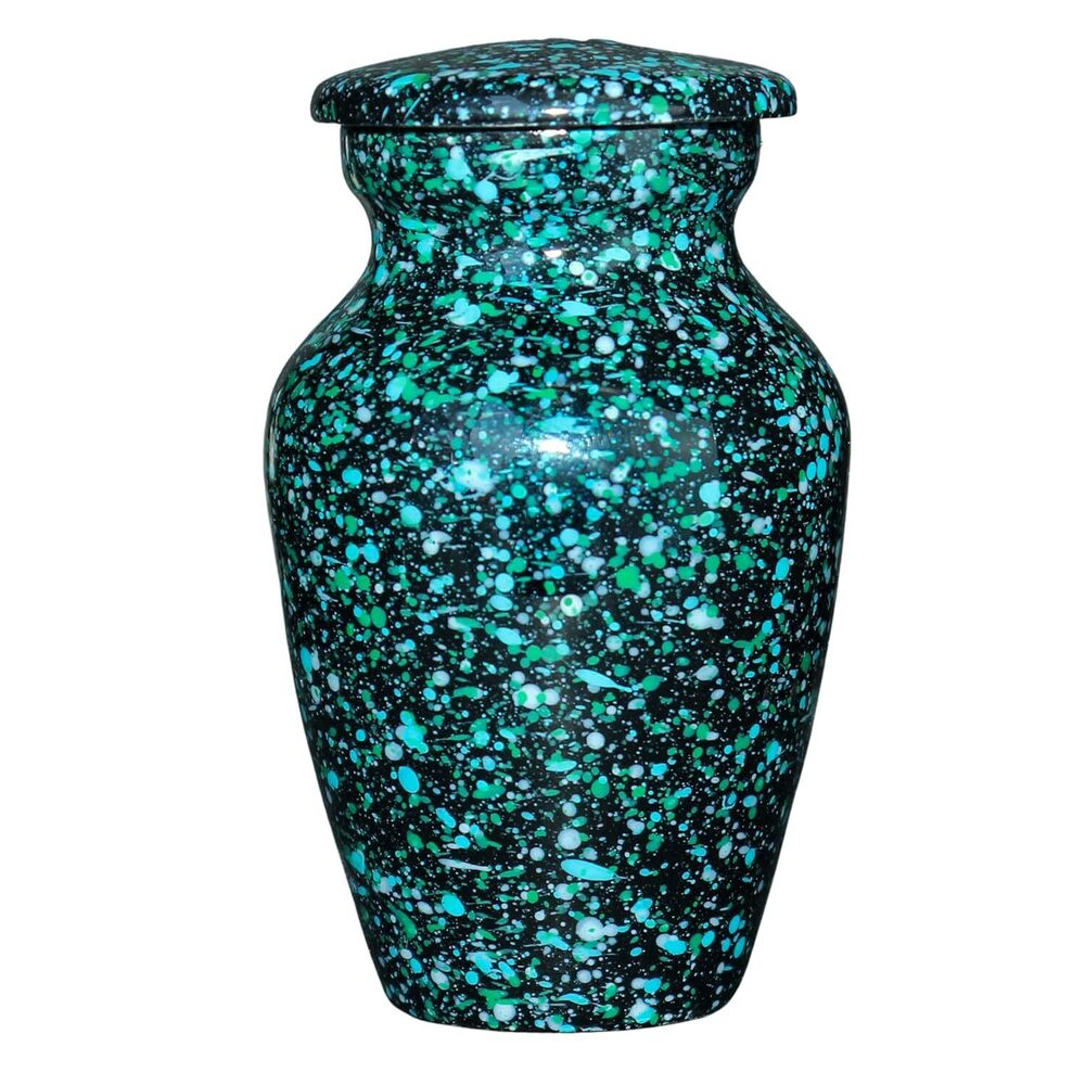 Tree Of Life Keepsake Cremation Urn For Ashes Metal Memorial Funeral Urns Supplies - Color: Printed