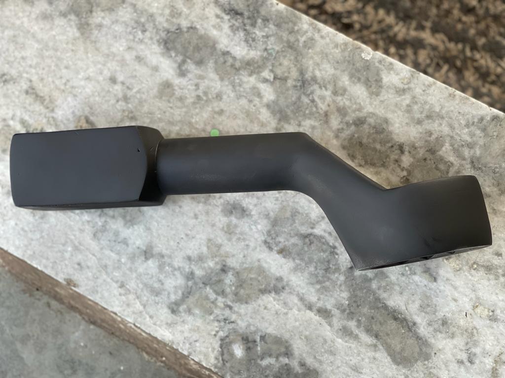 Heavy Duty Slogging Deep Offset Ring Spanner - Color: Black