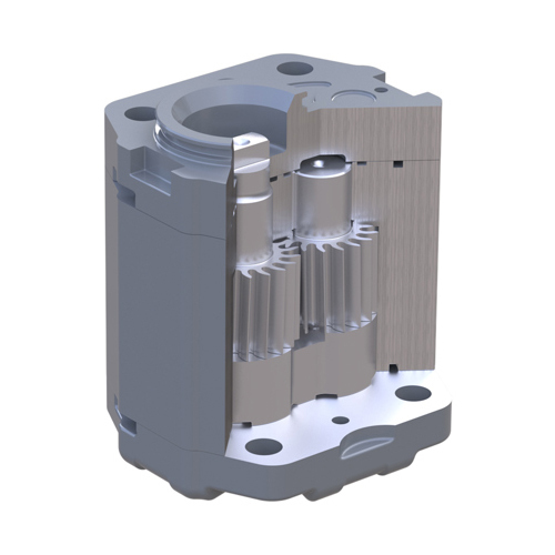 Gr 2 Aluminium Low Noise Gear Pump