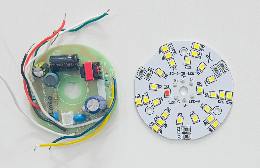 14W Led Bulb On Off Mode Charging Driver Mcpcb