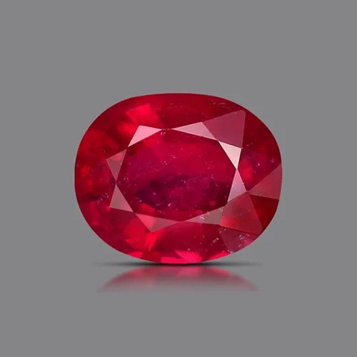 Red Ruby Gemstones (Manik) - Natural Emerald Cut | Customizable Size, Rigid Hardness, Enhanced Color Via Radiation Treatment