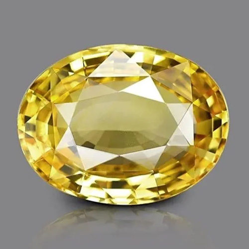 Yellow Sapphire Gemstone (Pookhraj) - Hardness: Rigid