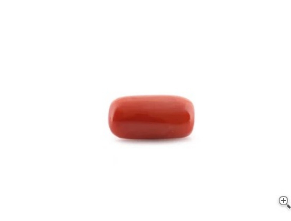 Desi Red Coral (Moonga) - Color: White