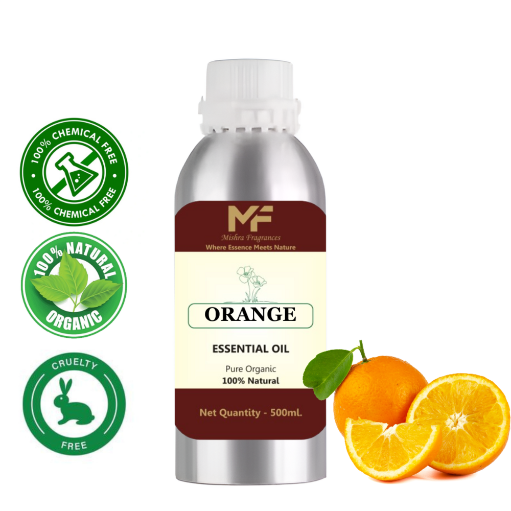 Pure Orange Essential Oil - Age Group: Adults