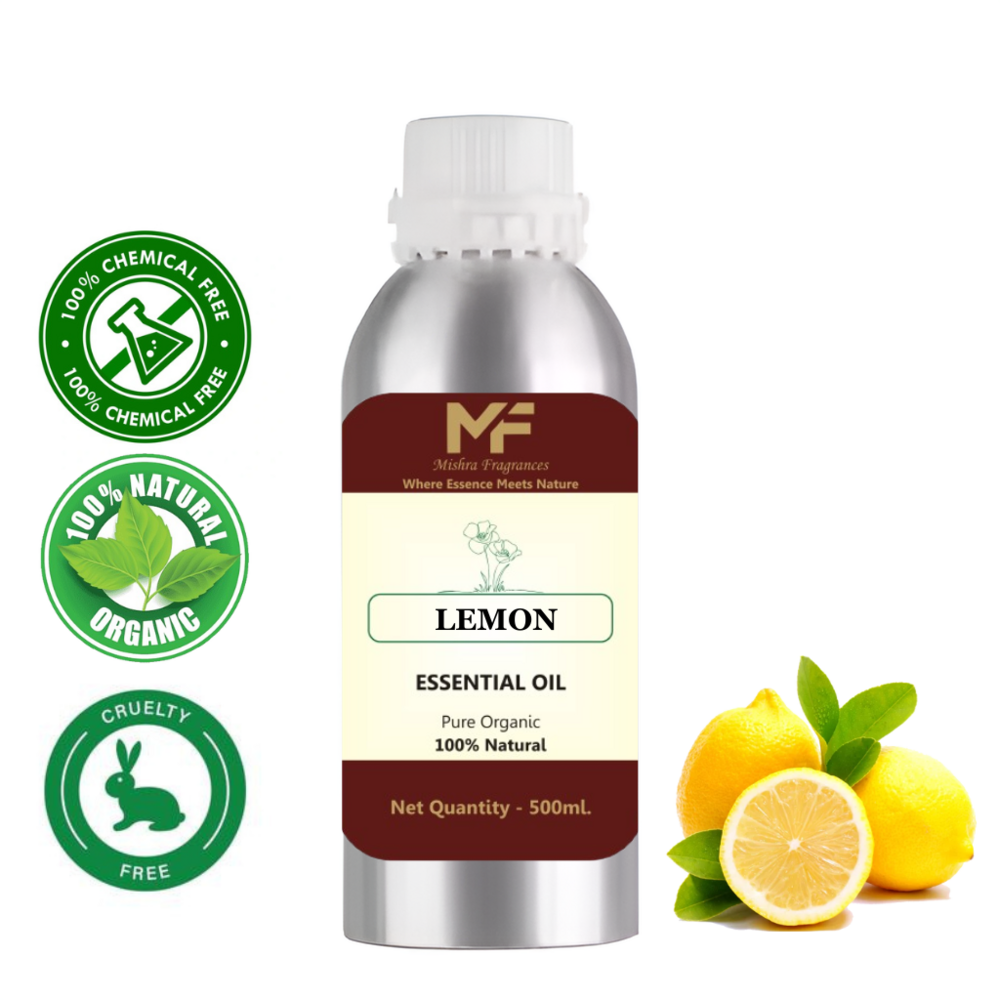 Pure Lemon Essential Oil - Odour: Fresh