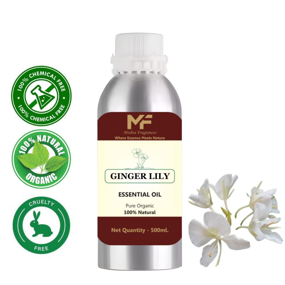 100% Pure Ginger Lily Essential Oil