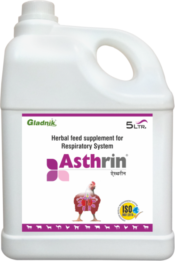5L Asthrin Herbal Feed Supplement - Color: White
