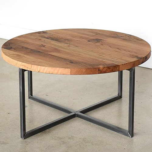 Round Board And Metal Table - Design: Modern