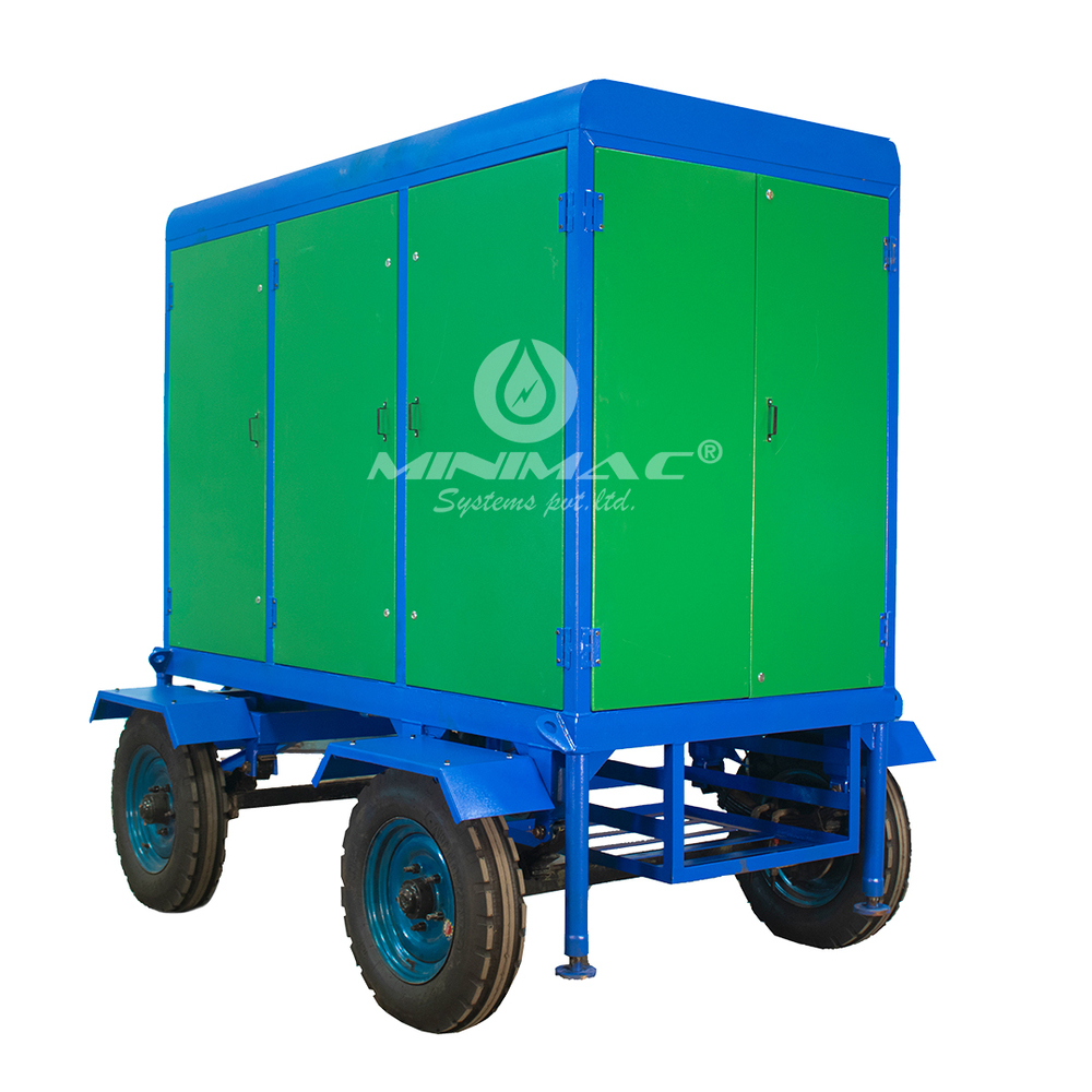 Transformer Oil Filtration Machine - Automatic Operation, Customisable Size | Fine Filtration, Moisture And Acid Removal, Improves Breakdown Voltage And Insulating Oil Purity