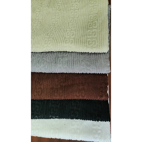 Pile Jacquard Lace Net Fabric