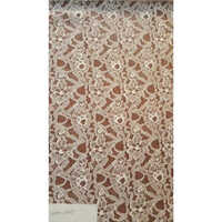 Nylon Net Fabric - High Strength Washable Material, Stylish White And Orange Printed Design For Versatile Garment Creation