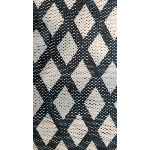 Cotton Print Lace Net Fabric - Attributes: Washable