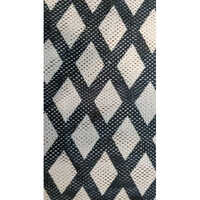 Cotton Print Lace Net Fabric - Attributes: Washable