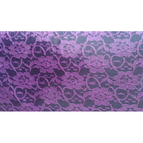 Gulsan Lace Net Fabric - Attributes: Washable