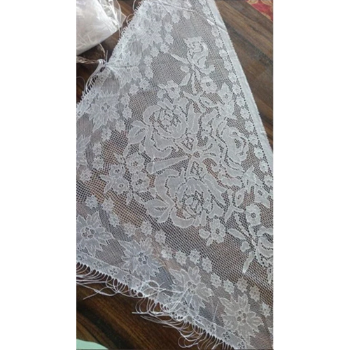 White Ladies Net Scarves Fabric Manufacture in India