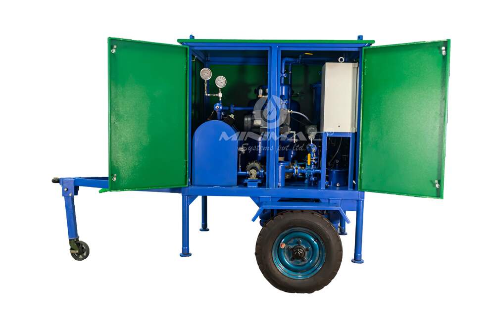 On-line Transformer Desludging