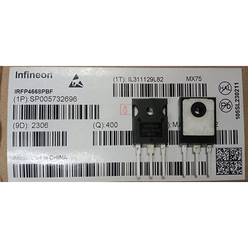 Irfp4668Pbf Infineon Mosfet Transistor - Color: Black