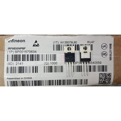 Irf9530Npbf Infineon Mosfet Transistor - Size: Standard