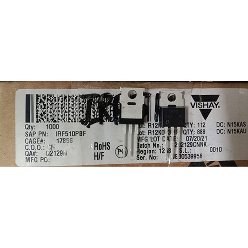 IRF510PBF Infineon Mosfet Transistor