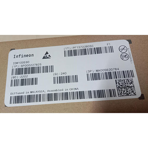 Idw100E60 Infineon Mosfet Transistor - Size: Standard