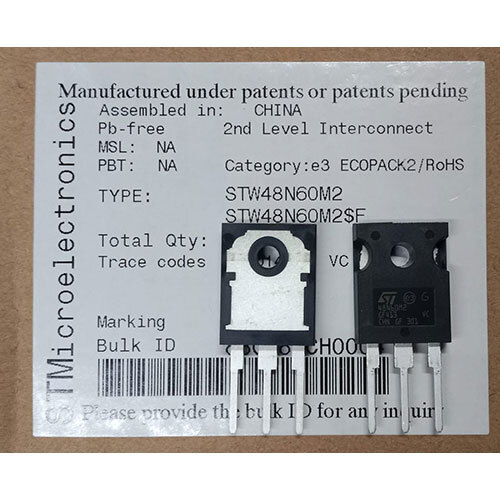 Stm Stw48N60M2 Stm Integrated Circuit - Size: Standard