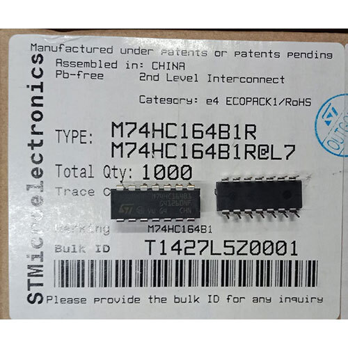 STM M74HC164B1R STM Integrated Circuit