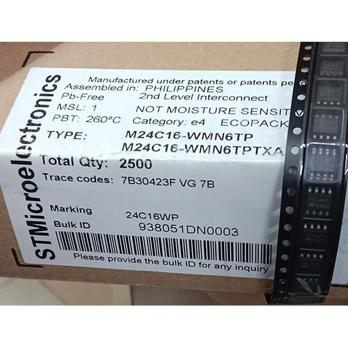 STM M24C16-WMN6TP STM Integrated Circuit