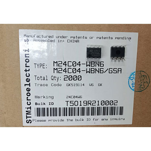 STM M24C04-WBN6 STM Integrated Circuit