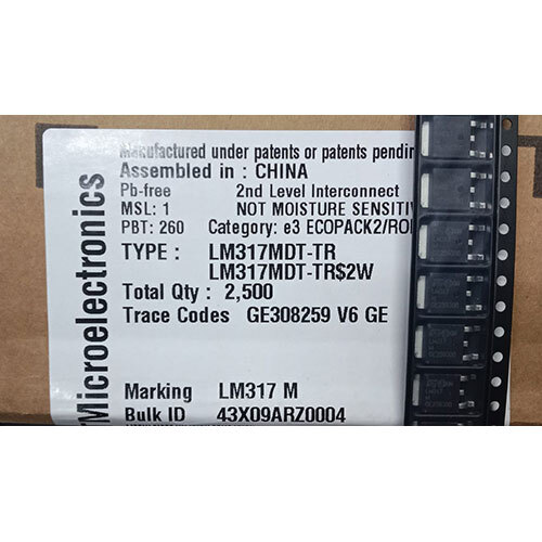 Stm Lm317Mdt-Tr Stm Integrated Circuit - Size: Standard