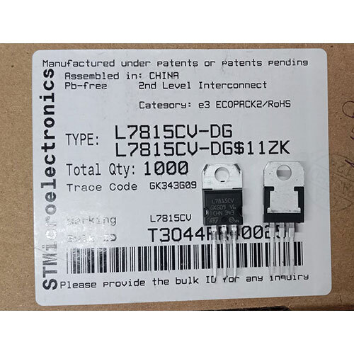 STM L7815CV-DG STM Integrated Circuit