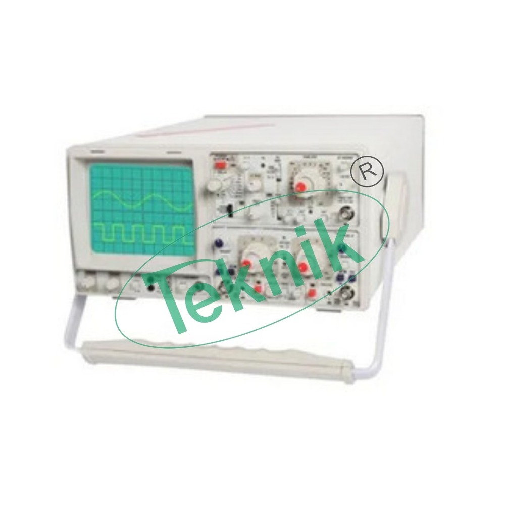 Digital Oscilloscope - Dual Channel, Dc To 30 Mhz, 1mv/div. | Variable Hold-off, Xy Mode, Component & Continuity Tester