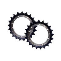 Sprocket Wheel For Excavator Models Ex100 - Color: Black